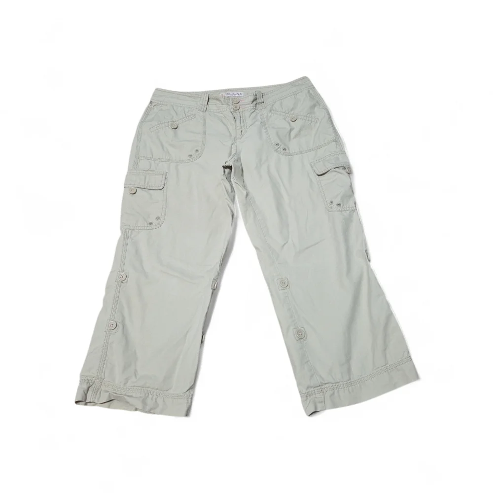 Vintage Aeropostale True Y2k‎ Juniors Cargo Capri Size 11/12 Coastal Trendy